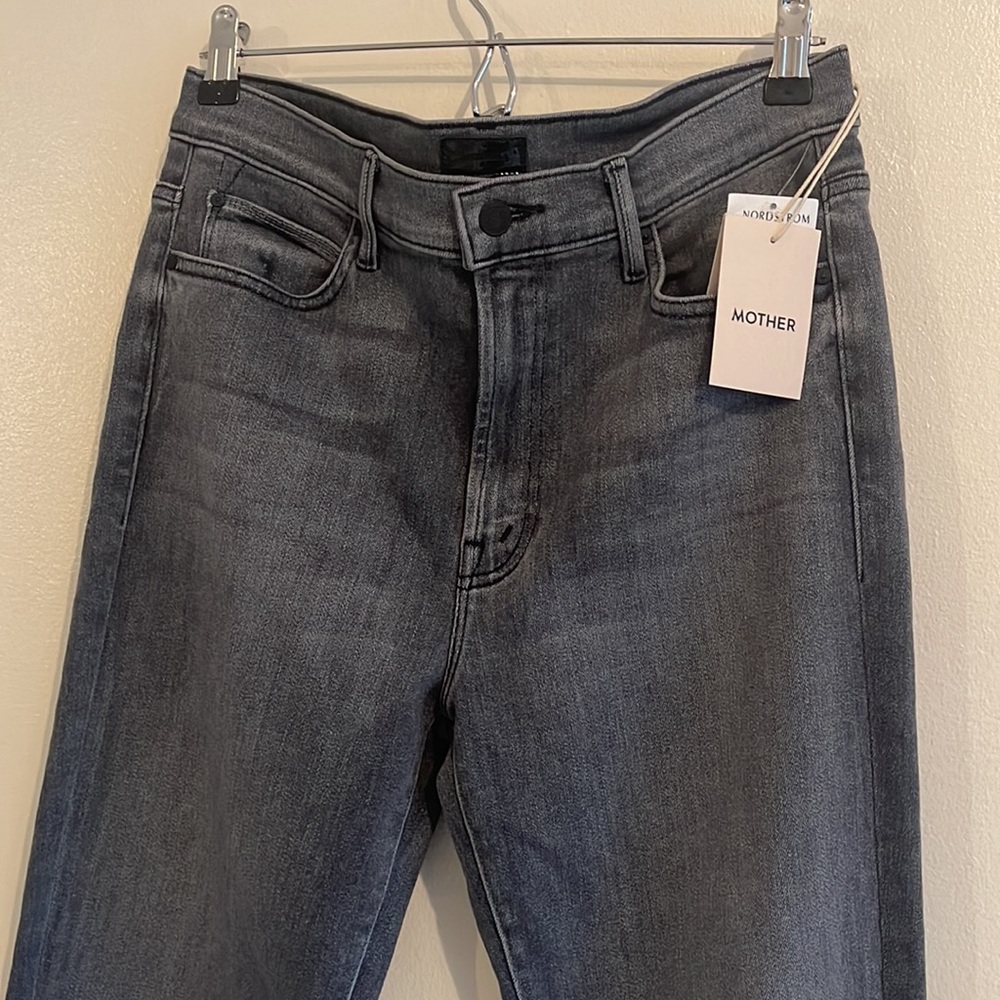 MOTHER Denim⚡️ Rascal Sliced up Heel Jeans | NWT | Size 30 | High Waisted - Picture 12 of 16